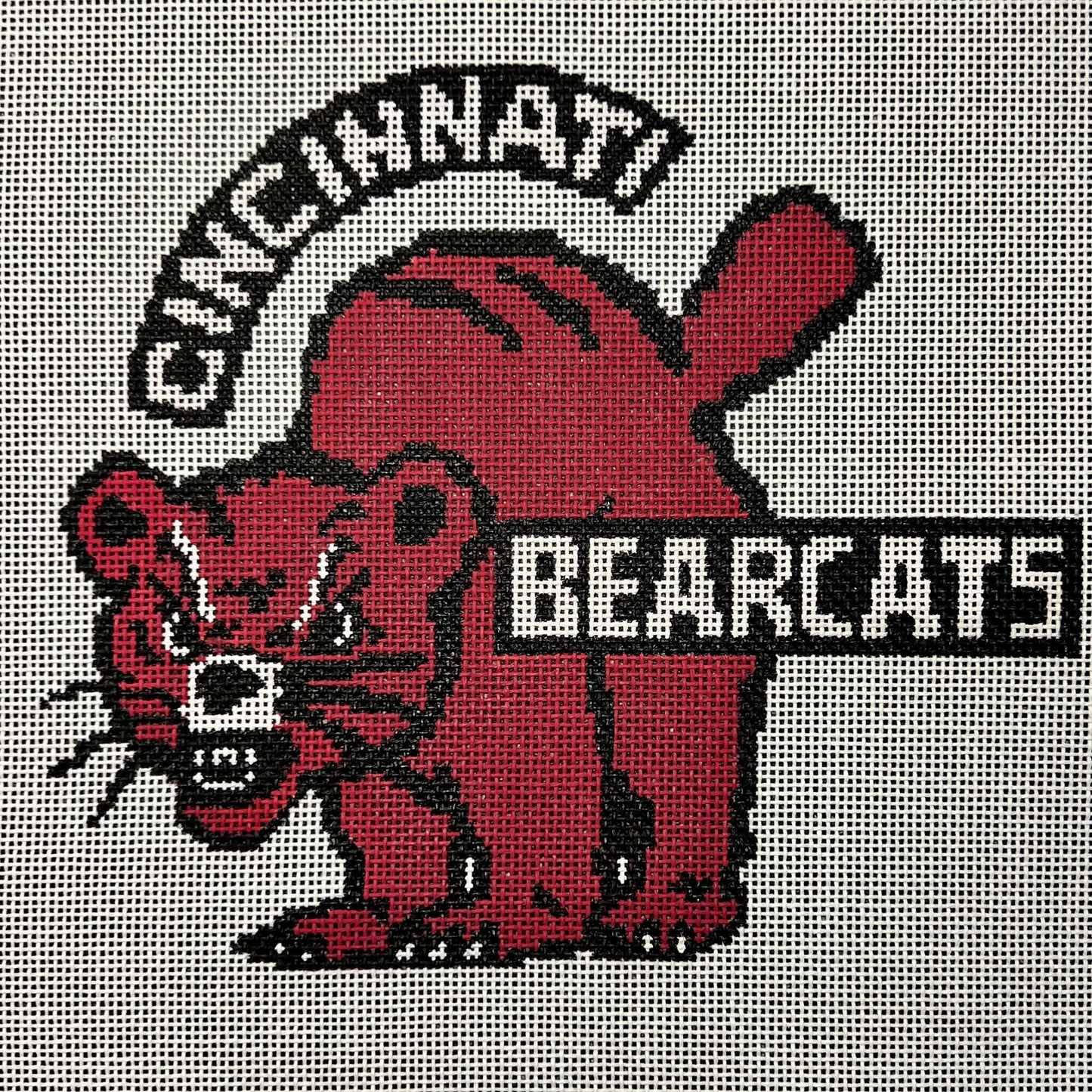 university of cincinnati bearcats vintage logo